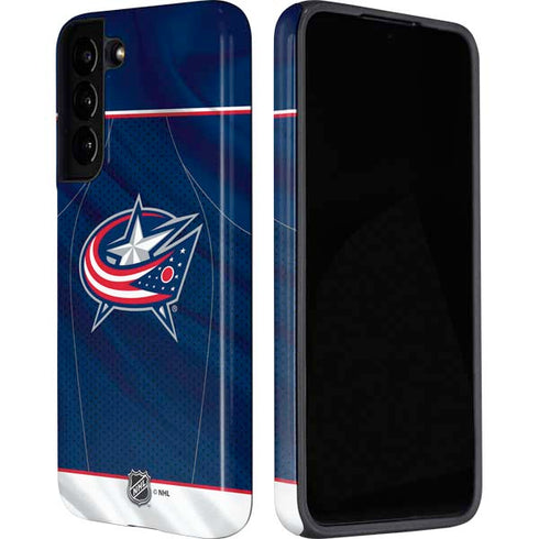 NHL Columbus Blue Jackets Jersey Galaxy S22 Plus Pro Case