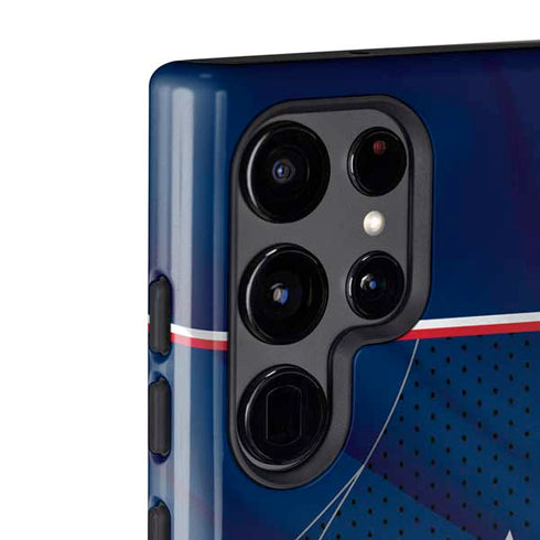 NHL Columbus Blue Jackets Jersey Galaxy S22 Ultra Pro Case
