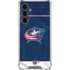 NHL Columbus Blue Jackets Jersey Galaxy S23 FE Clear Case