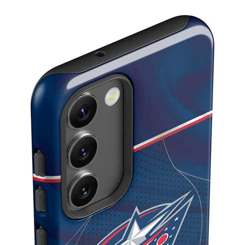 NHL Columbus Blue Jackets Jersey Galaxy S23 Plus Pro Case
