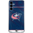 NHL Columbus Blue Jackets Jersey Galaxy S24 Clear Case