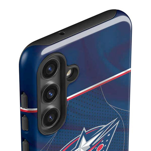 NHL Columbus Blue Jackets Jersey Galaxy S24 Impact Case