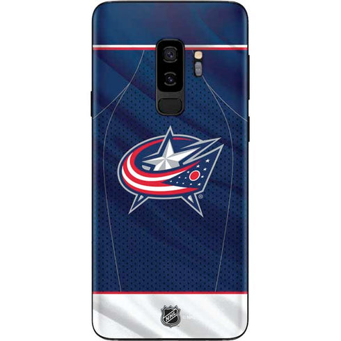 NHL Columbus Blue Jackets Jersey Galaxy S9 Plus Skin