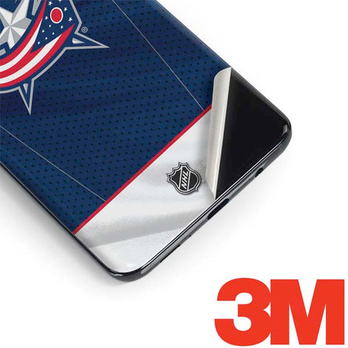 NHL Columbus Blue Jackets Jersey Galaxy S9 Skin