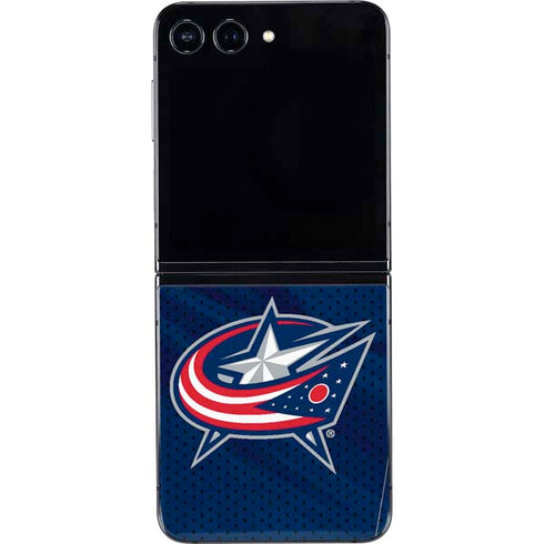 NHL Columbus Blue Jackets Jersey Galaxy Z Flip5 5G Skin