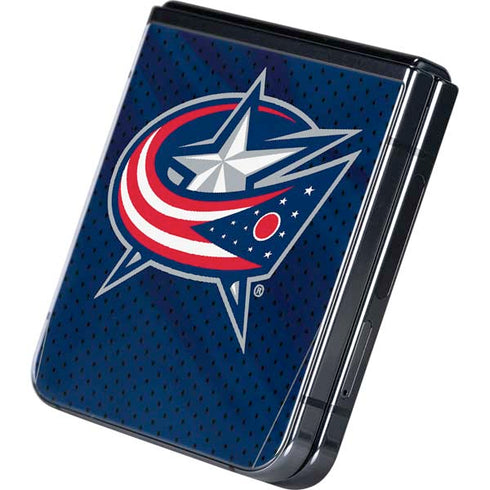 NHL Columbus Blue Jackets Jersey Galaxy Z Flip5 5G Skin