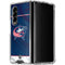 NHL Columbus Blue Jackets Jersey Galaxy Z Fold4 5G Clear Case