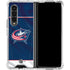 NHL Columbus Blue Jackets Jersey Galaxy Z Fold4 5G Clear Case