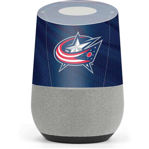 NHL Columbus Blue Jackets Jersey Google Home Skin