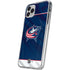 NHL Columbus Blue Jackets Jersey iPhone 11 Pro Clear Case