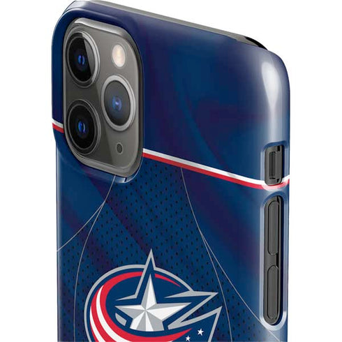 NHL Columbus Blue Jackets Jersey iPhone 11 Pro Lite Case