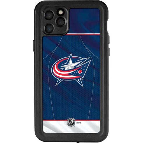 NHL Columbus Blue Jackets Jersey iPhone 11 Pro Max Waterproof Case