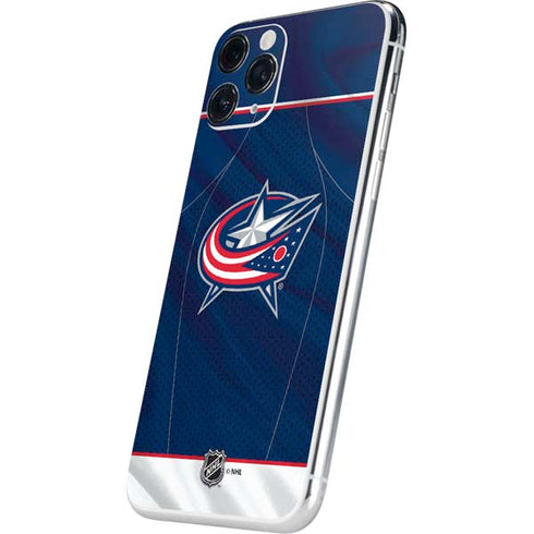 NHL Columbus Blue Jackets Jersey iPhone 11 Pro Skin