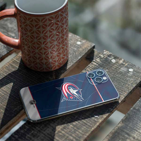NHL Columbus Blue Jackets Jersey iPhone 11 Pro Skin