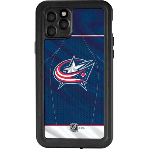 NHL Columbus Blue Jackets Jersey iPhone 11 Pro Waterproof Case