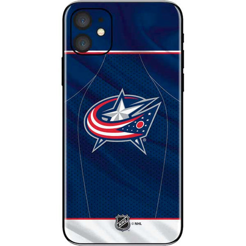 NHL Columbus Blue Jackets Jersey iPhone 11 Skin