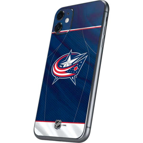 NHL Columbus Blue Jackets Jersey iPhone 11 Skin