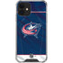 NHL Columbus Blue Jackets Jersey iPhone 12 Clear Case