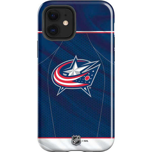 NHL Columbus Blue Jackets Jersey iPhone 12 Impact Case