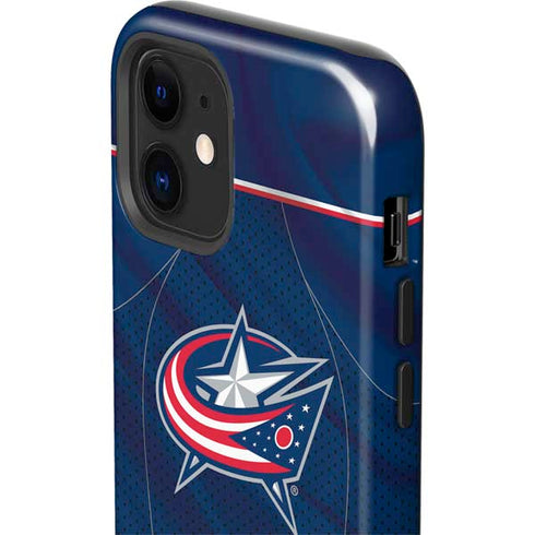 NHL Columbus Blue Jackets Jersey iPhone 12 Impact Case