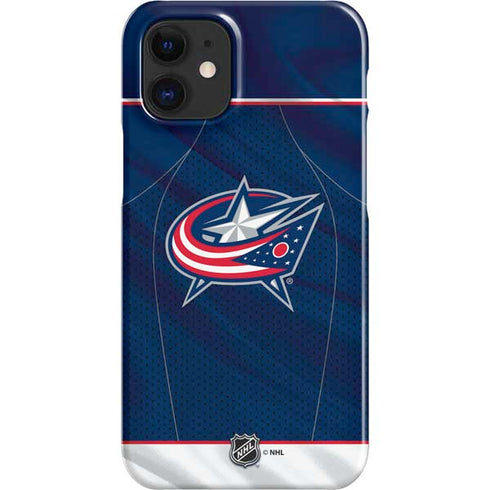 NHL Columbus Blue Jackets Jersey iPhone 12 Mini Lite Case