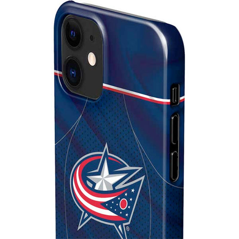 NHL Columbus Blue Jackets Jersey iPhone 12 Mini Lite Case