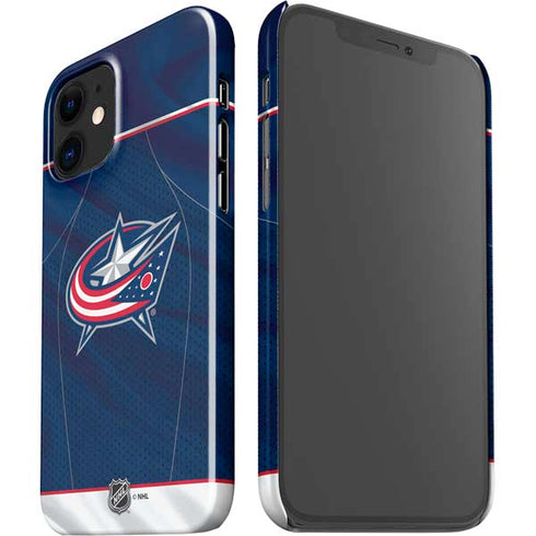 NHL Columbus Blue Jackets Jersey iPhone 12 Mini Lite Case