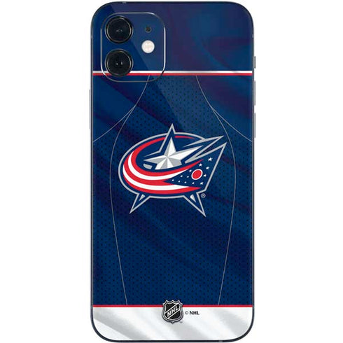 NHL Columbus Blue Jackets Jersey iPhone 12 Mini Skin