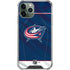 NHL Columbus Blue Jackets Jersey iPhone 12 Pro Clear Case