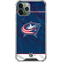NHL Columbus Blue Jackets Jersey iPhone 12 Pro Max Clear Case