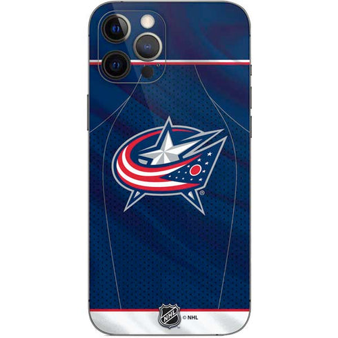 NHL Columbus Blue Jackets Jersey iPhone 12 Pro Max Skin