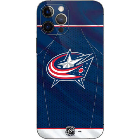 NHL Columbus Blue Jackets Jersey iPhone 12 Pro Skin