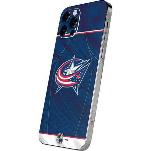 NHL Columbus Blue Jackets Jersey iPhone 12 Pro Skin