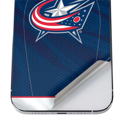 NHL Columbus Blue Jackets Jersey iPhone 12 Pro Skin