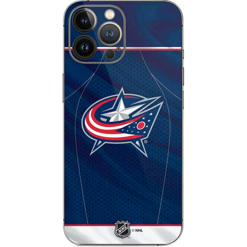 NHL Columbus Blue Jackets Jersey iPhone 13 Pro Max Skin