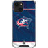 NHL Columbus Blue Jackets Jersey iPhone 14 Plus Clear Case