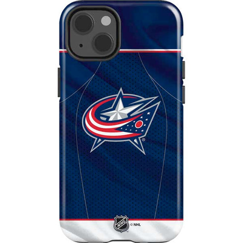 NHL Columbus Blue Jackets Jersey iPhone 15 Impact Case
