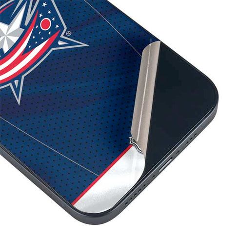 NHL Columbus Blue Jackets Jersey iPhone 14 Plus Skin