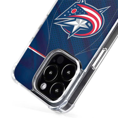 NHL Columbus Blue Jackets Jersey iPhone 15 Pro Max MagSafe Case