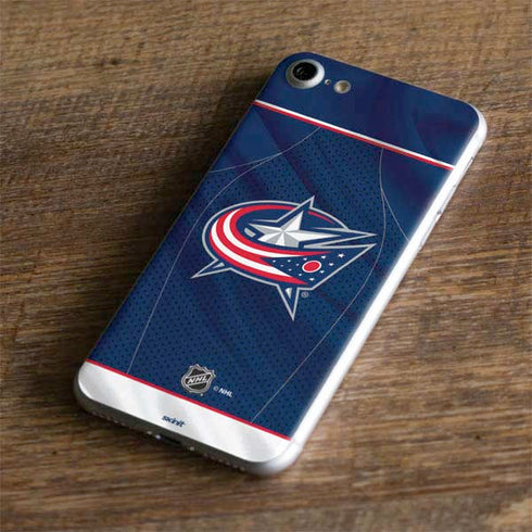 NHL Columbus Blue Jackets Jersey iPhone 7 Skin