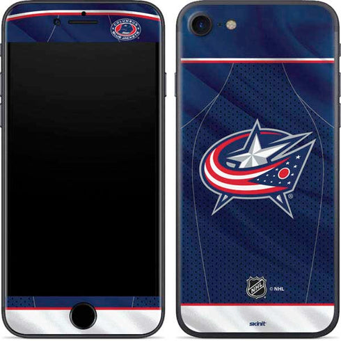NHL Columbus Blue Jackets Jersey iPhone 8 Skin