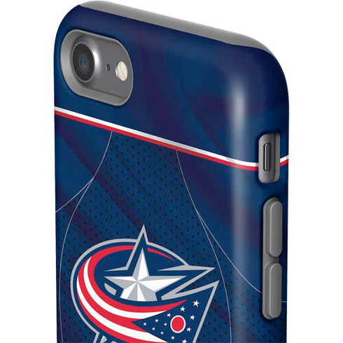 NHL Columbus Blue Jackets Jersey iPhone SE (2nd & 3rd Gen) Pro Case