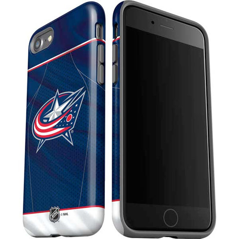 NHL Columbus Blue Jackets Jersey iPhone SE (2nd & 3rd Gen) Pro Case