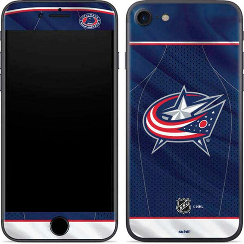 NHL Columbus Blue Jackets Jersey iPhone SE (2nd & 3rd Gen) Skin