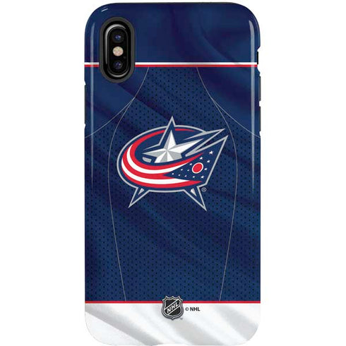 NHL Columbus Blue Jackets Jersey iPhone X Pro Case