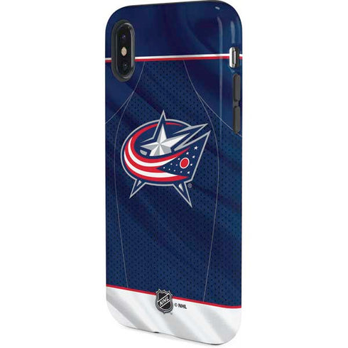 NHL Columbus Blue Jackets Jersey iPhone X Pro Case