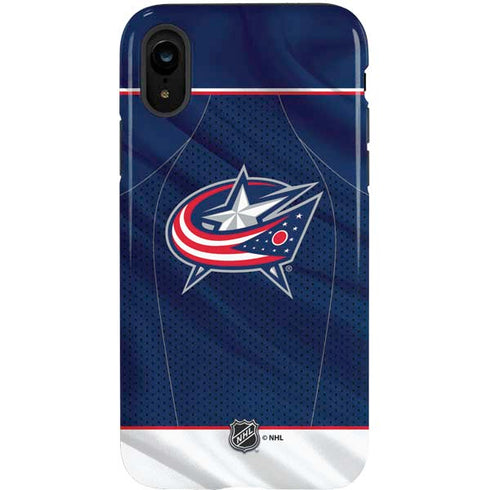 NHL Columbus Blue Jackets Jersey iPhone XR Pro Case