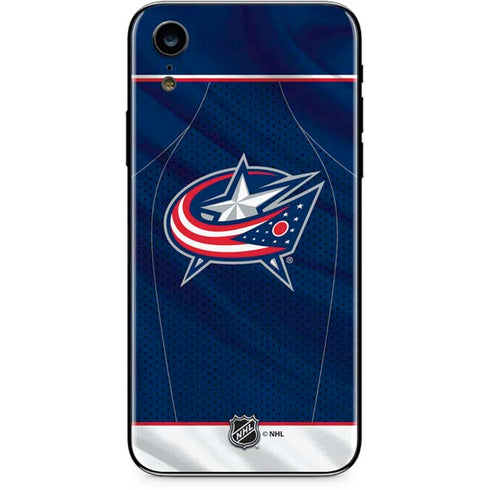 NHL Columbus Blue Jackets Jersey iPhone XR Skin