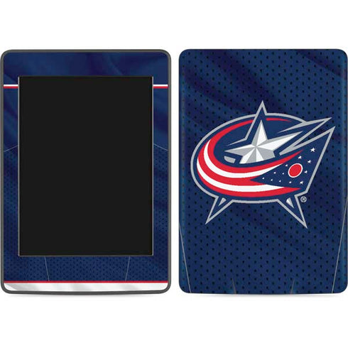 NHL Columbus Blue Jackets Jersey Amazon Kindle Skin