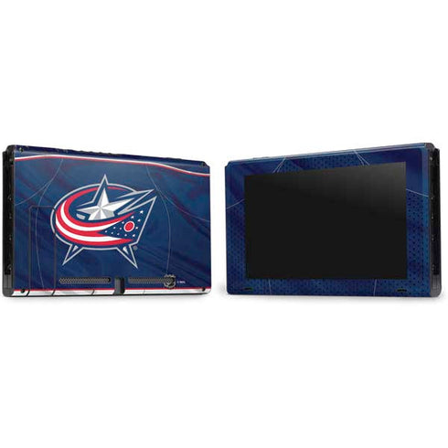 NHL Columbus Blue Jackets Jersey Nintendo Switch Bundle Skin